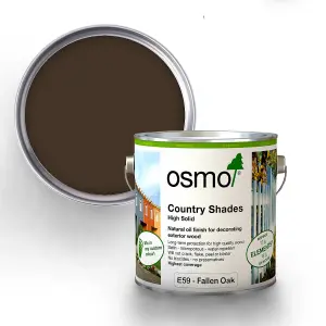 Osmo Country Shades Opaque Natural Oil based Wood Finish for Exterior E59 Fallen Oak 750ml