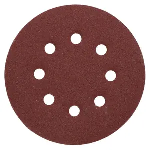 125mm 5" Hook And Loop Sanding Sander Abrasive DA Discs Fine 120 Grit 25pc