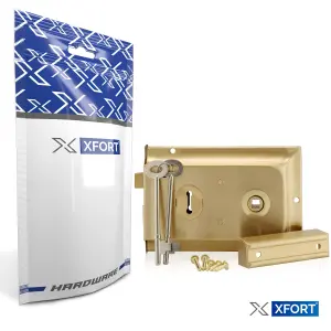 XFORT Traditional Rimlock (Brass).