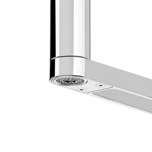 GoodHome Horopito Chrome-plated Kitchen Spring neck Sensor Tap