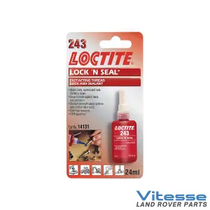 LOCTITE 243 Lock N Seal 24mL Fast Acting Thread Lock & Sealant Medium Strength