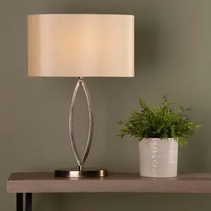 Hazel 55cm Table Lamp Antique Brass