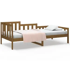 Berkfield Day Bed Honey Brown 80x200 cm Solid Wood Pine