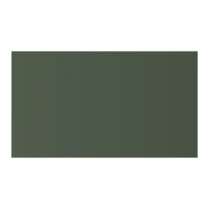 GoodHome Artemisia Matt dark green shaker Standard Base Drawer end panel (H)340mm (W)595mm