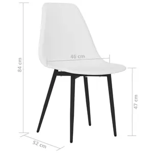 Aylesbury Dining Chair (Set of 2) White / Black