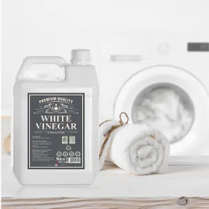 Pure Source Nutrition Eco White Vinegar Cleaning Unscented 15 Litres -All Natural Multi-Surface & Multi-Purpose Cleaner, Limescale