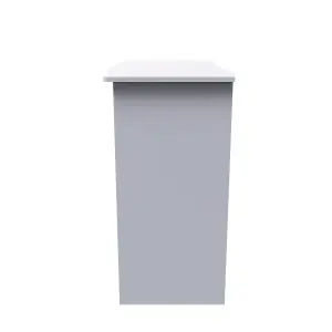 Harrow Vanity in Grey Gloss (Ready Assembled)