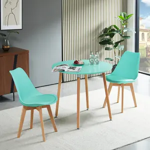 Nero Dining Table Pale Blue