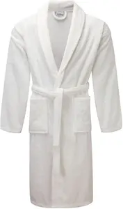 Egyptian Collection Towelling Bathrobe - Shawl Collar