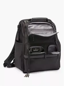 TUMI Alpha 3 Compact Laptop Brief Pack Backpack, Black