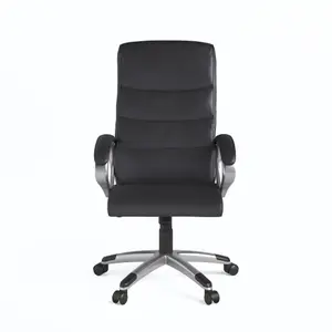 Hampton office chair black leather