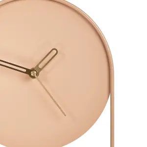 Wall Clock SALVAN Metal Peach Pink