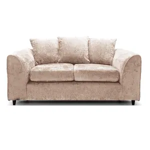 Monaco Chenille Fabric Sofa Set 3 and 2 Seater sofa   Beige