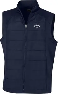 Callaway Golf Mens 2024 Full Zip Puffer Stretch Sleeveless Gilet