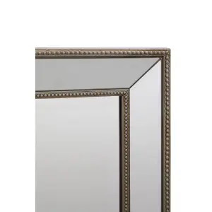 Interiors by Premier Holmes Small Champagne Wall Mirror