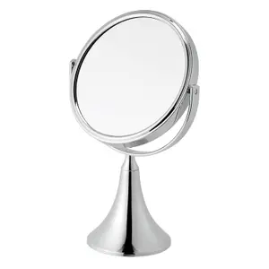 Showerdrape Panos 3x Magnifying Chrome Makeup Vanity Mirror