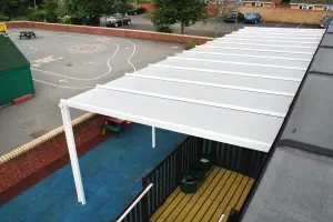 Storm Force 25mm Clear Multiwall Polycarbonate Roof Sheet  3000 x 700  mm