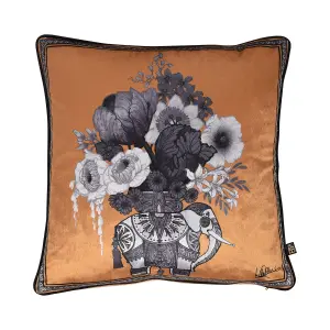 Generou Elephant Luxe Velvet Filled Cushion