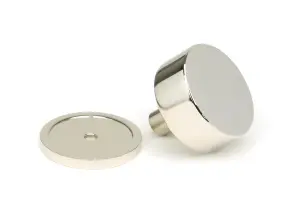 From The Anvil Polished Nickel Kelso Cabinet Knob - 38mm (Plain)