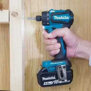 Makita DDF083RFJ 18v LXT Li-ion 6.35mm Drill Driver Cordless 1/4" Hex 2 x 3.0ah