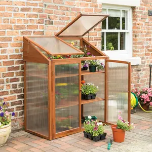 Rowlinson Hardwood Mini Greenhouse