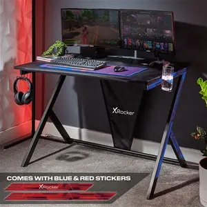 X Rocker Ocelot Gaming Desk