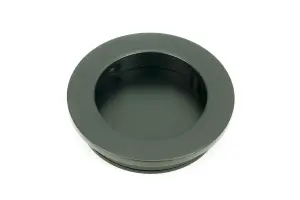 From The Anvil Matt Black 60mm Plain Round Pull