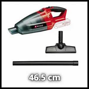 Einhell Cordless Handheld Vacuum Cleaner 42mbar 18V Power X-Change 540ml Perfect For Spot Vacuuming Car Interiors - Body Only