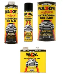 Hammerite - Waxoyl Black - Refill Can - 5 Litre