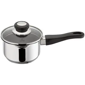 Judge Vista Draining Stainless Steel Non-Stick Saucepan 14cm