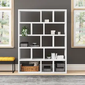 Sighfrith Bookcase Pure White