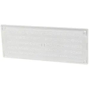 AFIT White Louvre Grille Vent 260 x 104mm