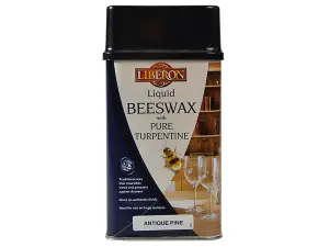 Liberon 003866 Beeswax Liquid Antique Pine 500ml LIBBLAP500