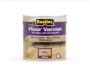 Rustins Floor Varnish Gloss - Clear 2.5ltr