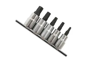 Laser Tools 6768 5pc Motorq (MTS) Spiral Socket Bit Set 3/8" Drive