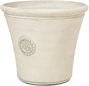 Primrose Round Square Tuscan Planters Lightweight Cream Stone and Resin Composite Plant Pot 45cm