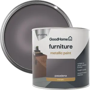 GoodHome Renovation Pasadena Metallic effect Multi-room Furniture paint, 500ml