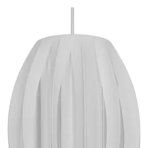 GoodHome Lufira White Light shade (D)20cm