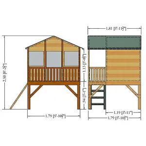 Stork + Platform Playhouse Children's Wendy House