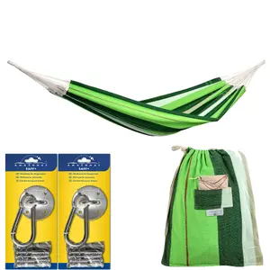 Amazonas Paradiso Family Hammock Post Perfect Hanging Set Oliva