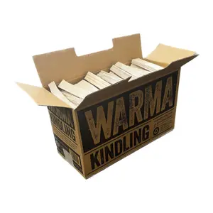 Kiln Dried Ready to Burn Kindling Sticks Eco Wood Wool Firelighters Winter Starter Bundle