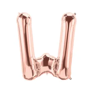 Realmax W Foil Balloon Rose Gold (One Size)