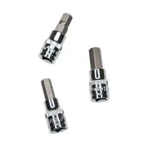 US PRO Tools 9PC 3/8" DR Hex Allen Bit Sockets 48mm Long 3 - 10mm 2152