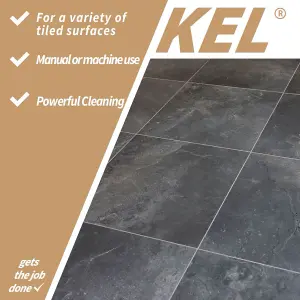 KEL - Tile Cleaner, Ready-To-Use Tile Grout Cleaning Spray, Removes Dirt, Marks & Stains Between Tiled Walls & Floors - 1 Litre