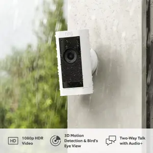 Ring White Smart battery-powered IP camera