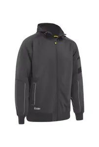 BISLEY WORKWEAR FLEECE ZIP FRONT HOODIE WITH SHERPA LINING Large