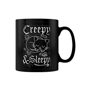 Grindstore Creepy & Sleepy Mug Black (One Size)