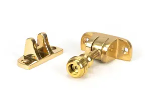 From The Anvil Polished Brass Prestbury Brighton Fastener (Radiused)