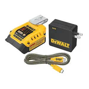 DeWalt DCB094H2 18v XR USB Power Delivery Charging Kit With - 2x 5ah Powerstack