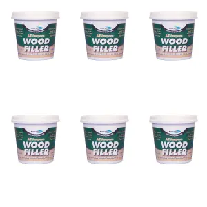 Bond It All Purpose Wood Filler White, 250ml    BDWF1WH(N) (Pack of 6)